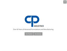 Tablet Screenshot of cpindustries.net